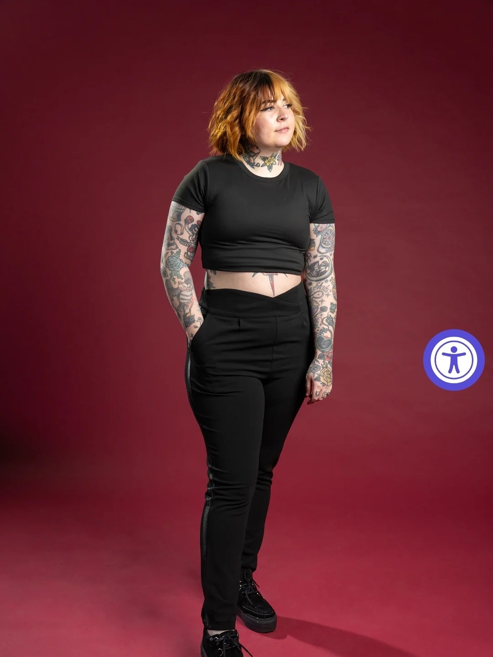 Girrlscout Jamie High waisted trousers